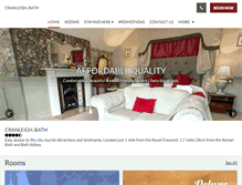 Tablet Screenshot of cranleighbath.com